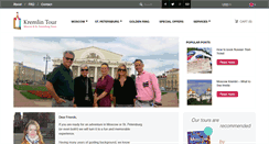 Desktop Screenshot of kremlintour.com